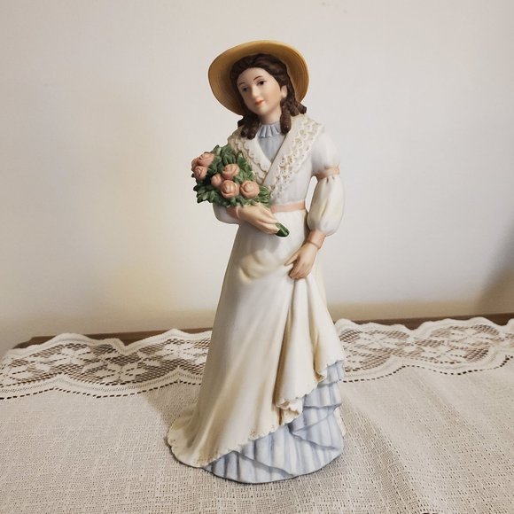 Homco Other - Vintage Homco Charlotte Rose #1468 Victorian Lady Woman Figurine